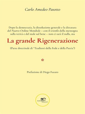 cover image of La grande Rigenerazione